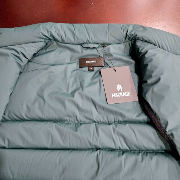 Mackage Down Filled Gilet - Green - Picture 11 of 16